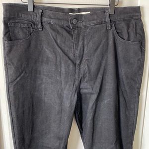 Levi’s Black High Rise Jean